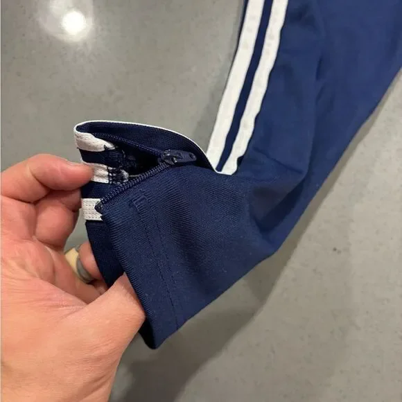 Women’s Blue Adidas Slim Fit Soccer Track Pants Sweats Size XS Running Gym - Picture 4 of 4
